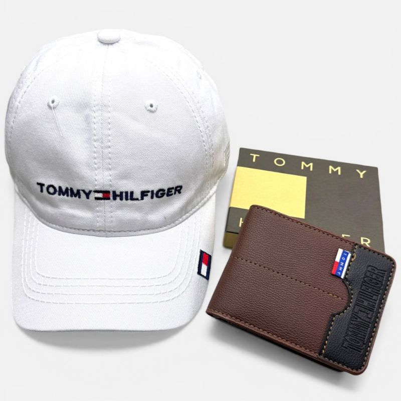 COMBO Gorra Tommy Hilfiger + Billetera