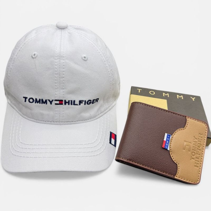 COMBO Gorra Tommy Hilfiger + Billetera
