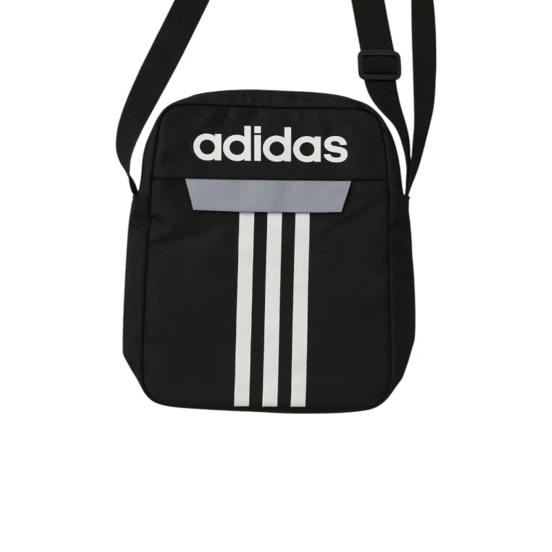 Bolso Bandolera - Adidas Negro (3 líneas)