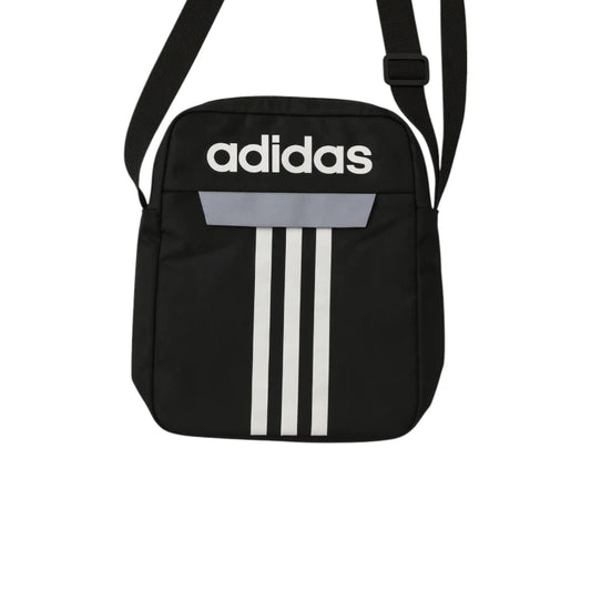 Bolso Bandolera - Adidas Negro (3 líneas)