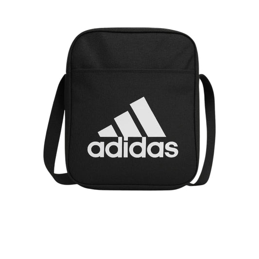 Bolso Bandolera - Adidas Negro Logo Grande