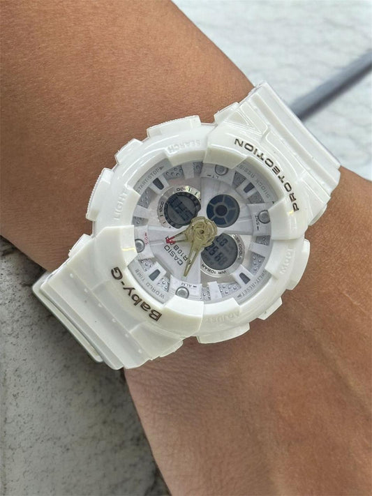 RELOJ BABY G - BLANCO SPORT