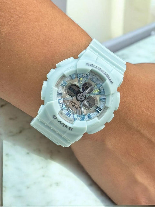 RELOJ BABY G - CELESTE CLARO