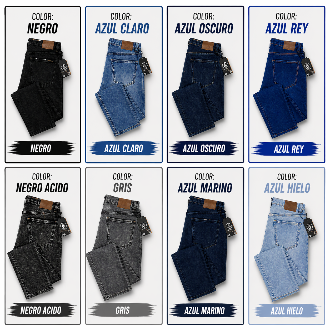 Jean Denim Slim Fit para Hombre – Estilo Urbano Premium