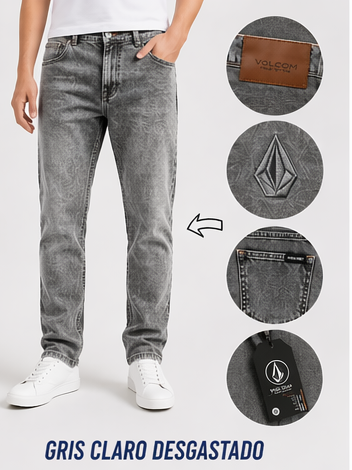 Jean Denim Slim Fit para Hombre – Estilo Urbano Premium