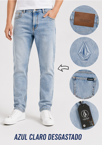 Jean Denim Slim Fit para Hombre – Estilo Urbano Premium