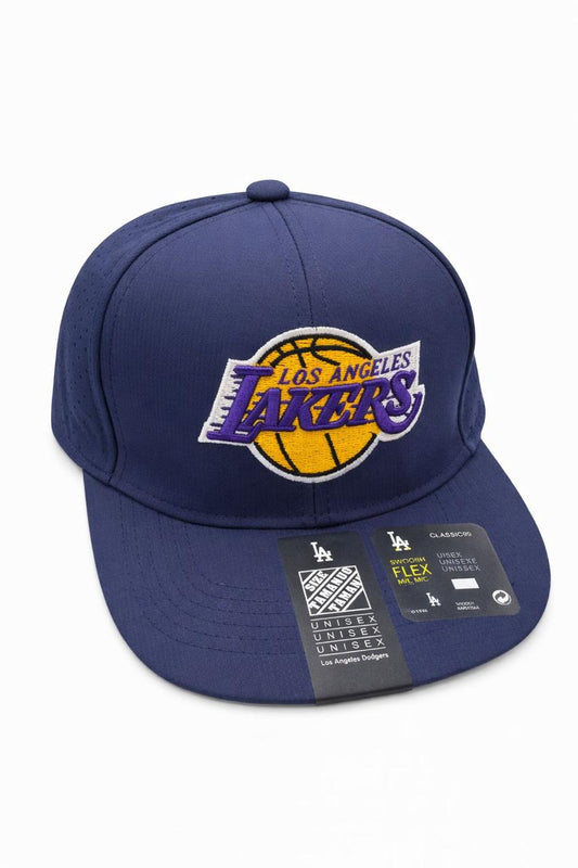 GORRA PLANA LAKERS AZUL OSCURO