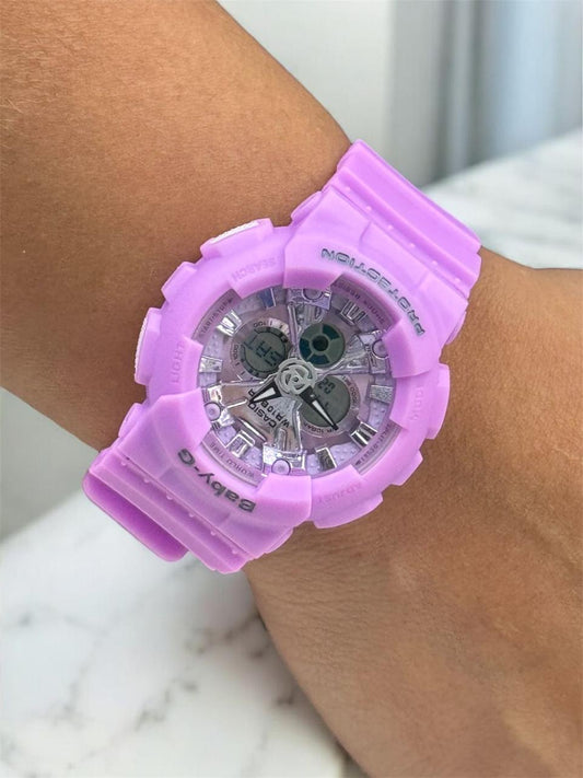 RELOJ BABY G - ROSADO OSCURO