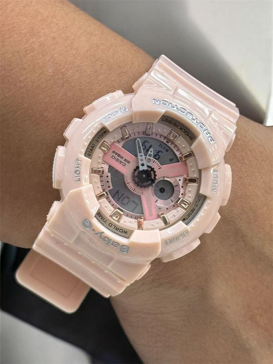 RELOJ BABY G -ROSA CLARO