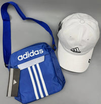 Adi - Mano libre Azul + Gorra Blanca