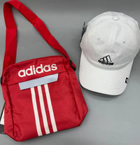 Adi - Mano libre Roja + Gorra Blanca