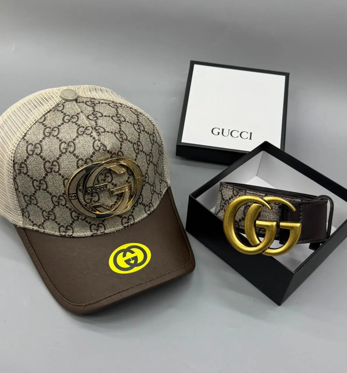 COMBO PREMIUM: GORRA + CINTA - GUCCI
