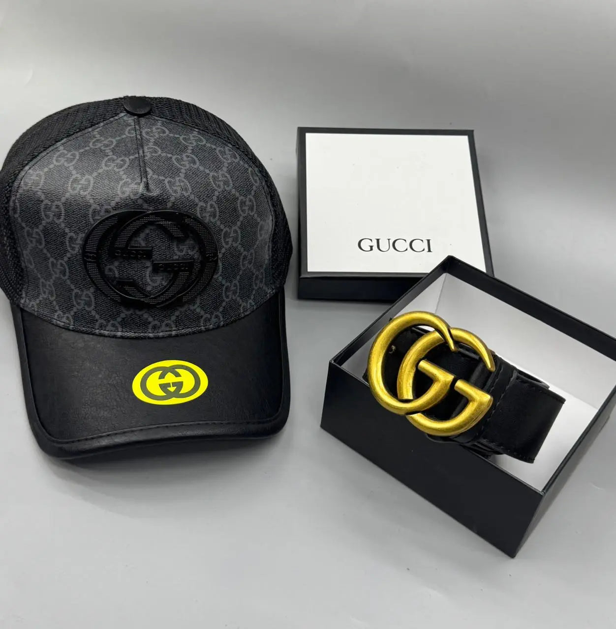 COMBO PREMIUM: GORRA + CINTA - GUCCI