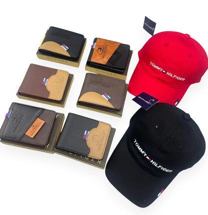 COMBO Gorra Tommy Hilfiger + Billetera