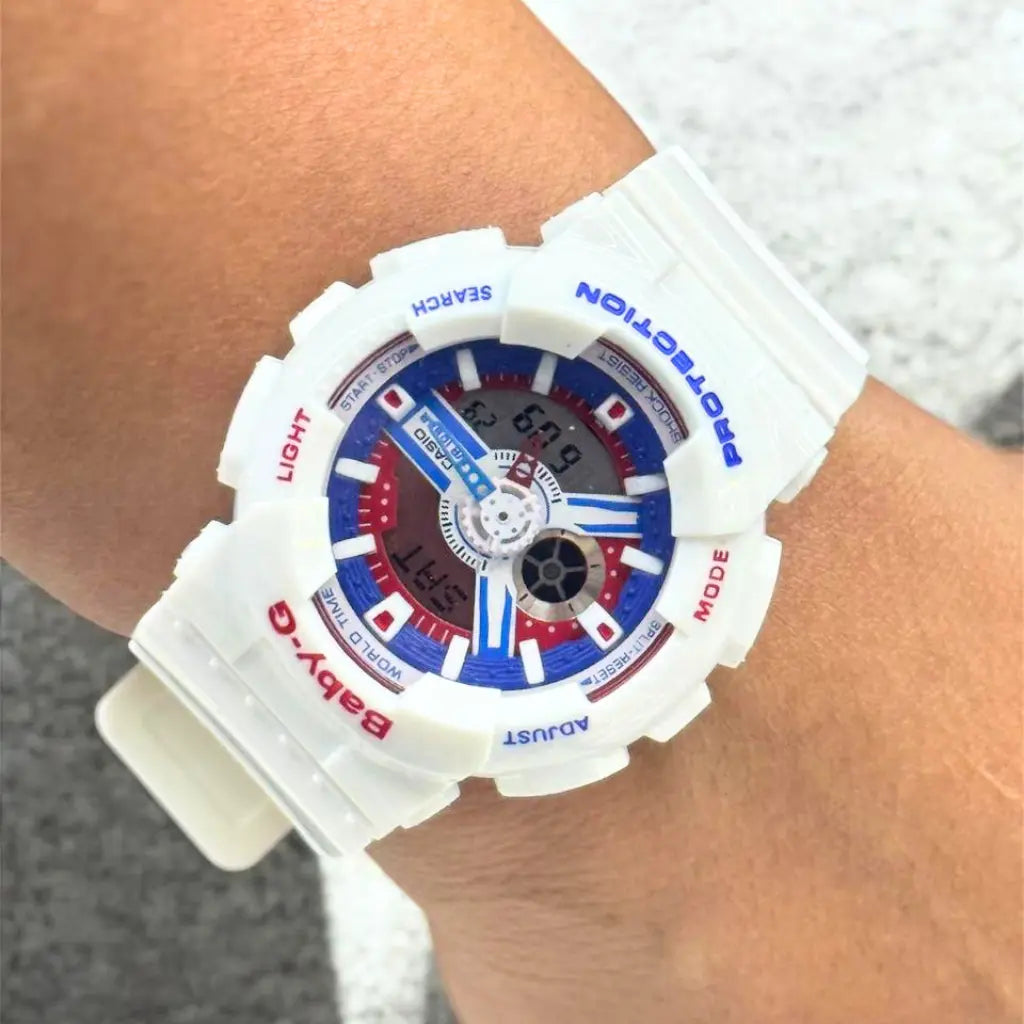 RELOJ BABY-G RESISTENCIA + ESTILO EN CADA COLOR
