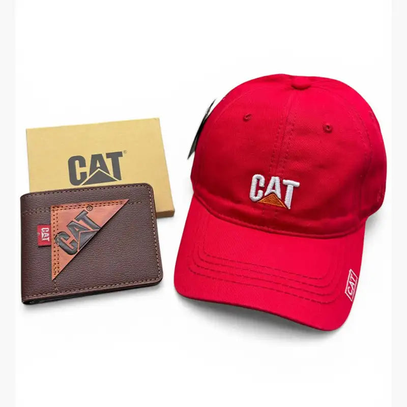 COMBO CAT Premium | Gorra + Billetera para Hombre