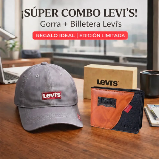 COMBO Gorra Levi's + Billetera